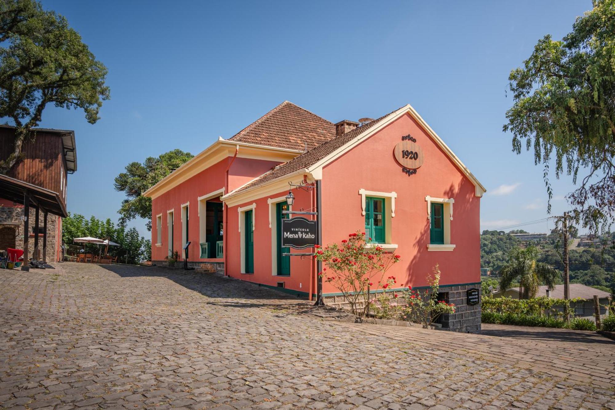 Pousada/Apto/Casa De Pedra Mena Kaho Bento Gonçalves Buitenkant foto